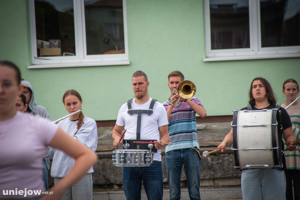 Tak wyglądała ostatnia próba musztry paradnej przed wyjazdem