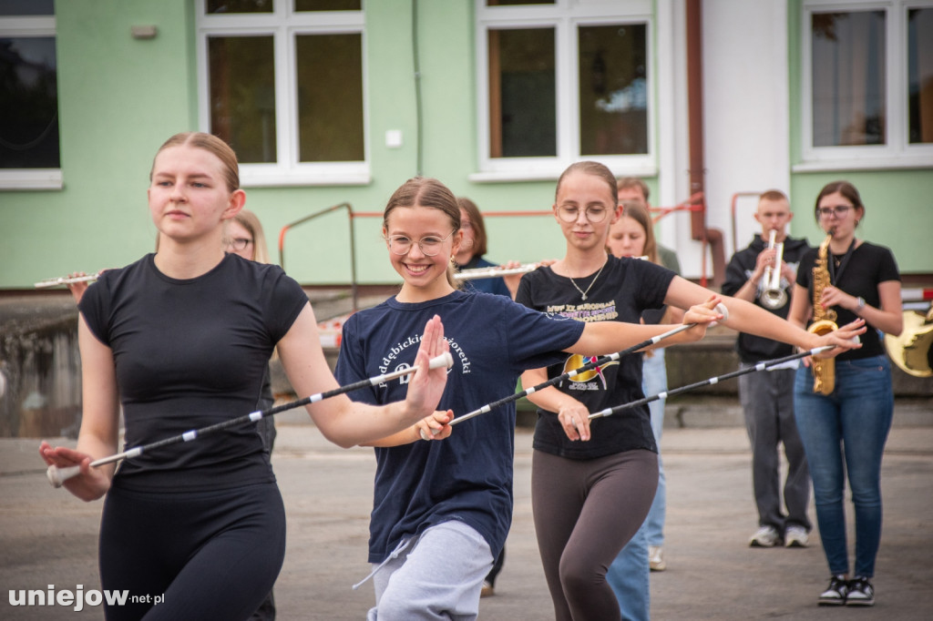 Tak wyglądała ostatnia próba musztry paradnej przed wyjazdem