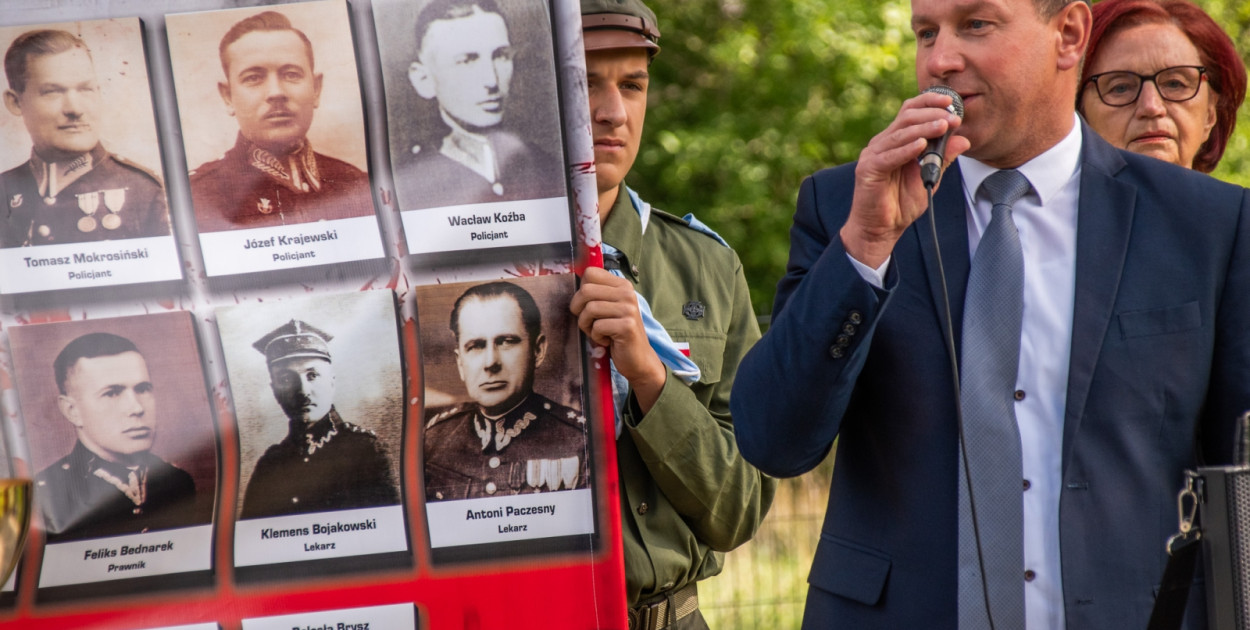 W Uniejowie uczczono pamięć ofiar zbrodni katyńskiej