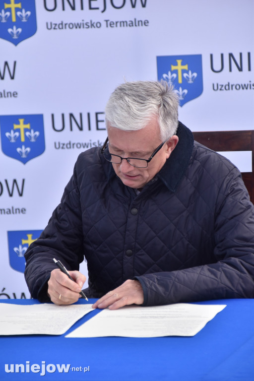 Wmurowano kamień węgielny pod rozbudowę Term Uniejów