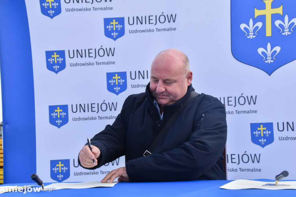Wmurowano kamień węgielny pod rozbudowę Term Uniejów