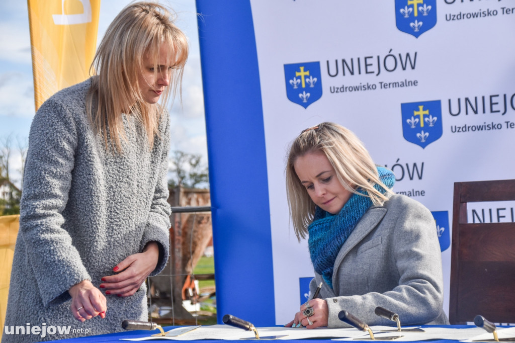 Wmurowano kamień węgielny pod rozbudowę Term Uniejów