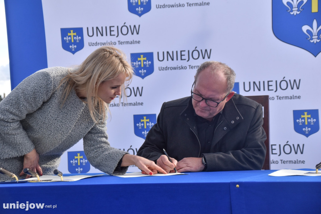 Wmurowano kamień węgielny pod rozbudowę Term Uniejów