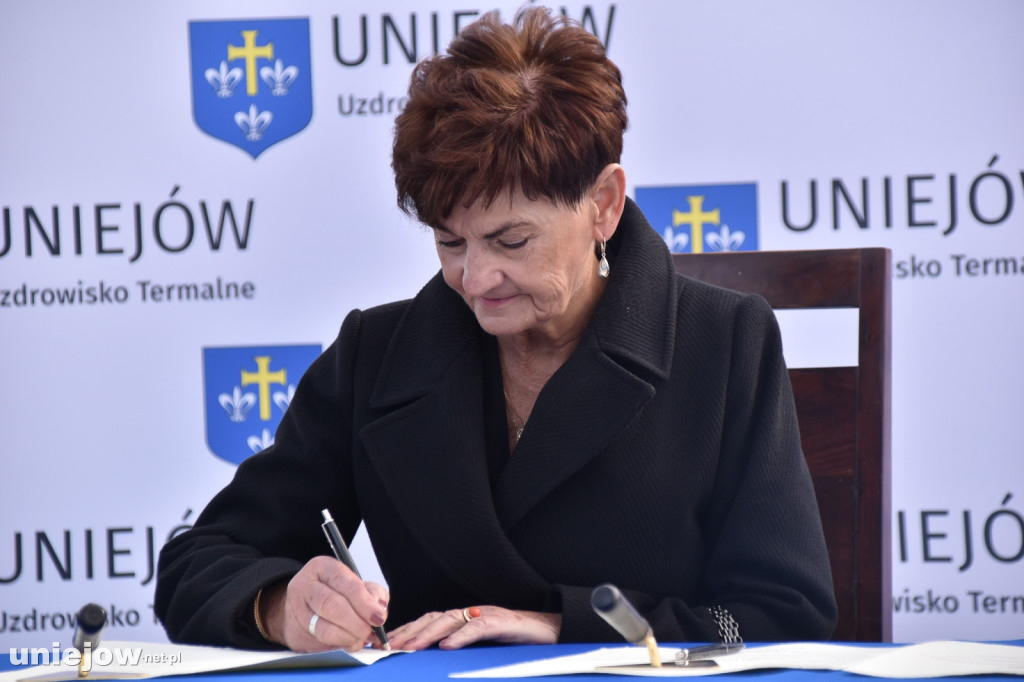 Wmurowano kamień węgielny pod rozbudowę Term Uniejów