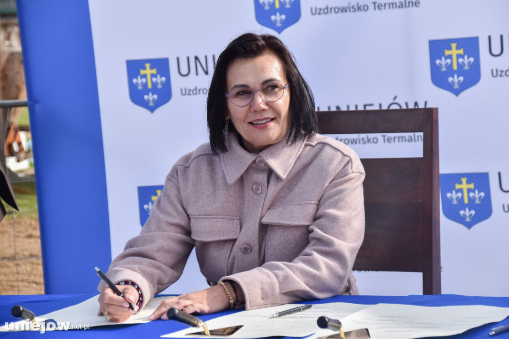 Wmurowano kamień węgielny pod rozbudowę Term Uniejów
