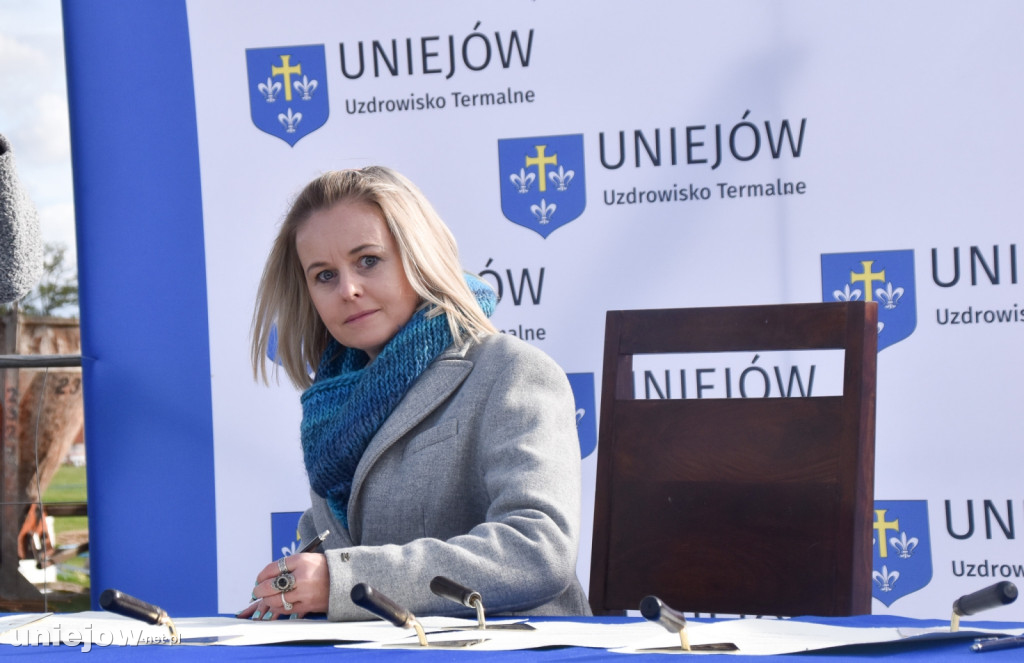 Wmurowano kamień węgielny pod rozbudowę Term Uniejów