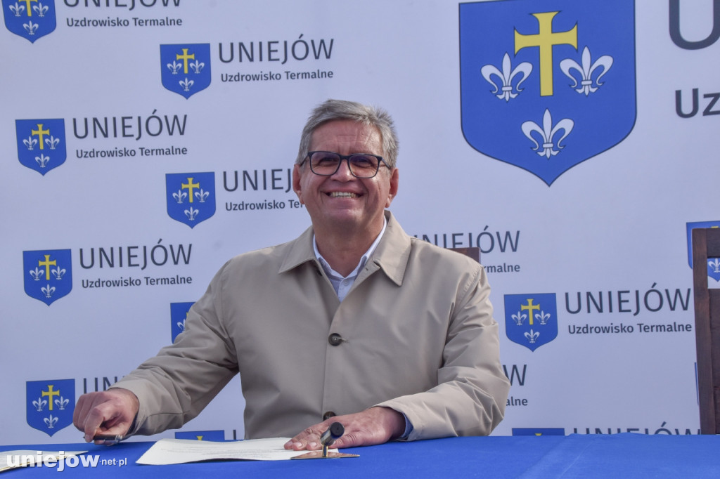 Wmurowano kamień węgielny pod rozbudowę Term Uniejów