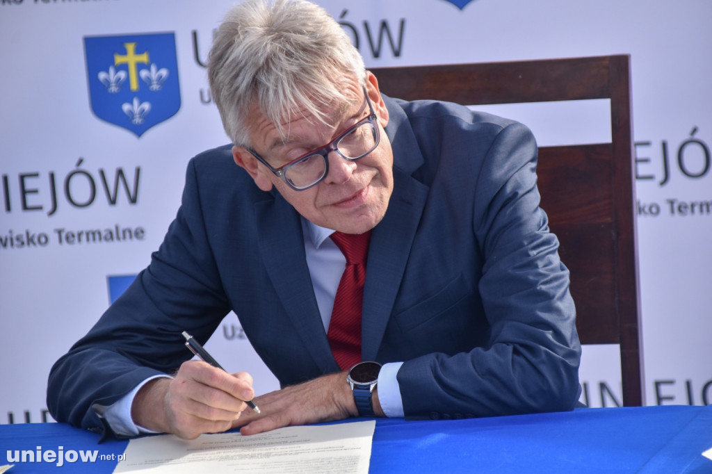 Wmurowano kamień węgielny pod rozbudowę Term Uniejów
