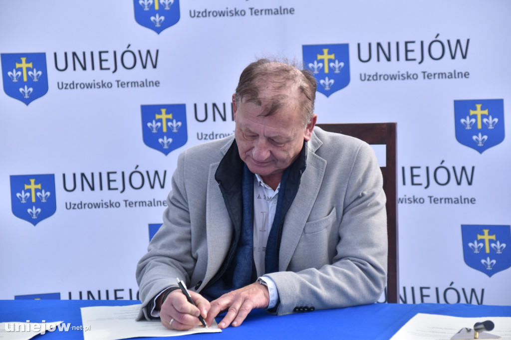 Wmurowano kamień węgielny pod rozbudowę Term Uniejów