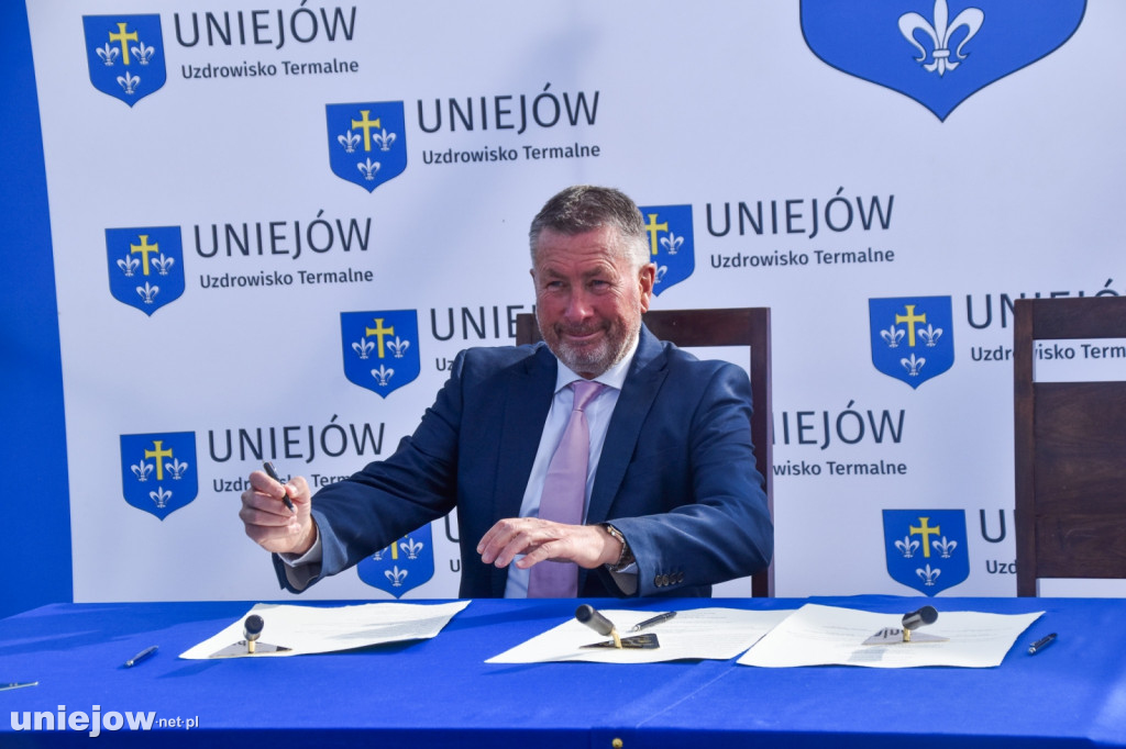 Wmurowano kamień węgielny pod rozbudowę Term Uniejów