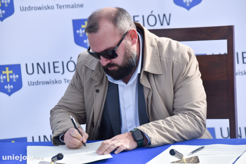 Wmurowano kamień węgielny pod rozbudowę Term Uniejów