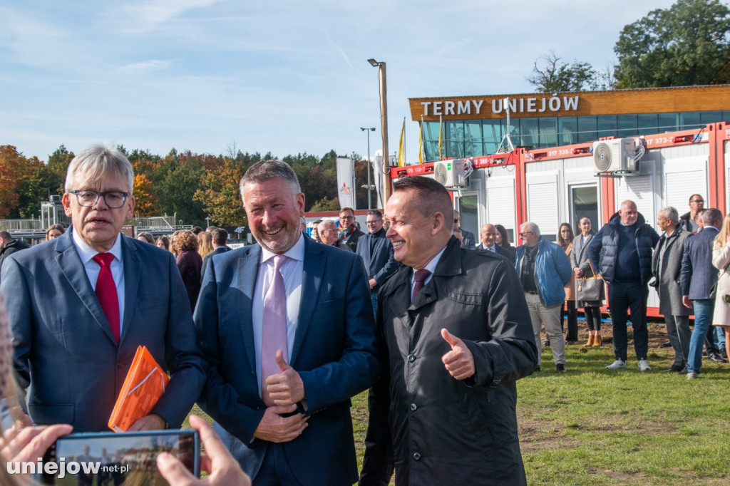Wmurowano kamień węgielny pod rozbudowę Term Uniejów