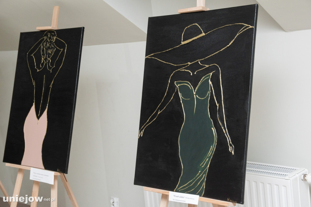 Wystawa Moniki Arkusz i Sabiny Kęcel w Uniejowie