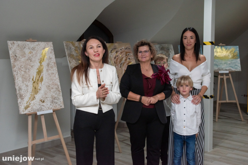 Wystawa Moniki Arkusz i Sabiny Kęcel w Uniejowie