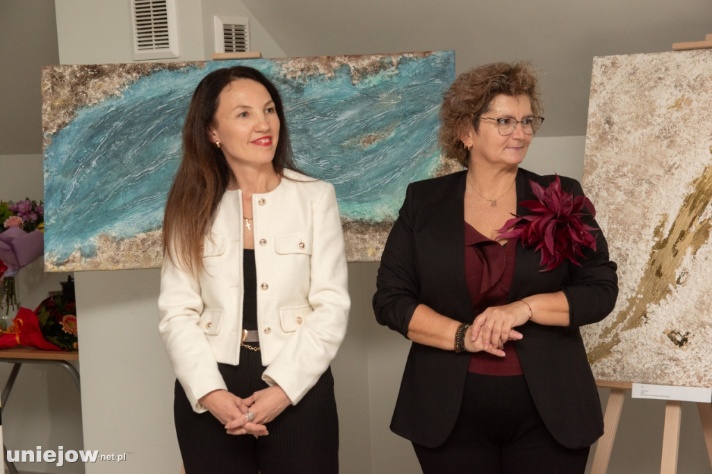 Wystawa Moniki Arkusz i Sabiny Kęcel w Uniejowie