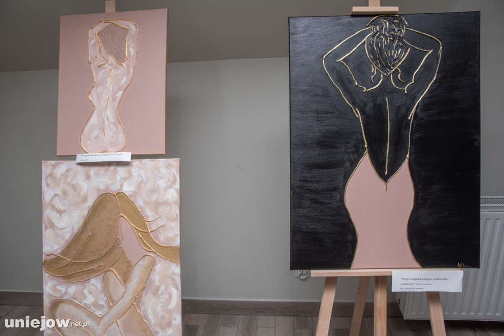Wystawa Moniki Arkusz i Sabiny Kęcel w Uniejowie
