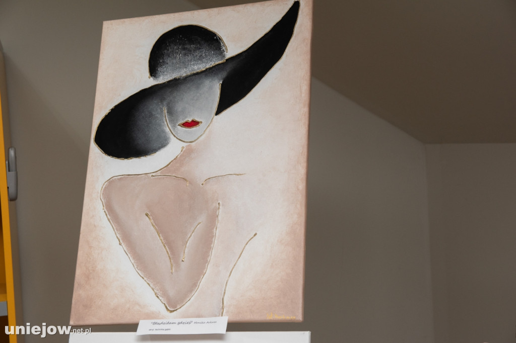 Wystawa Moniki Arkusz i Sabiny Kęcel w Uniejowie