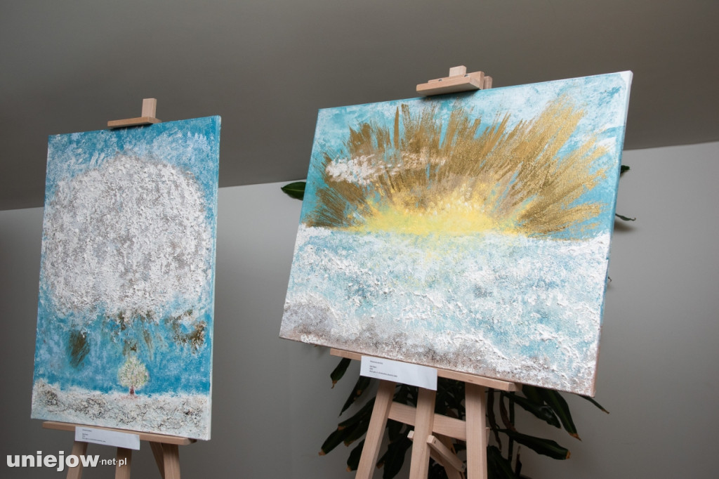 Wystawa Moniki Arkusz i Sabiny Kęcel w Uniejowie