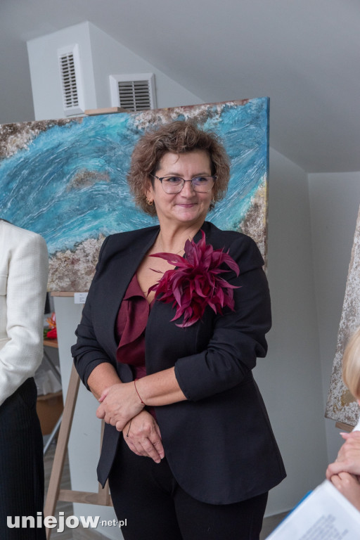 Wystawa Moniki Arkusz i Sabiny Kęcel w Uniejowie