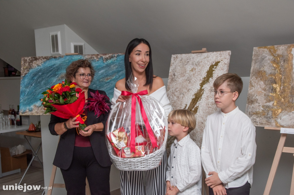 Wystawa Moniki Arkusz i Sabiny Kęcel w Uniejowie