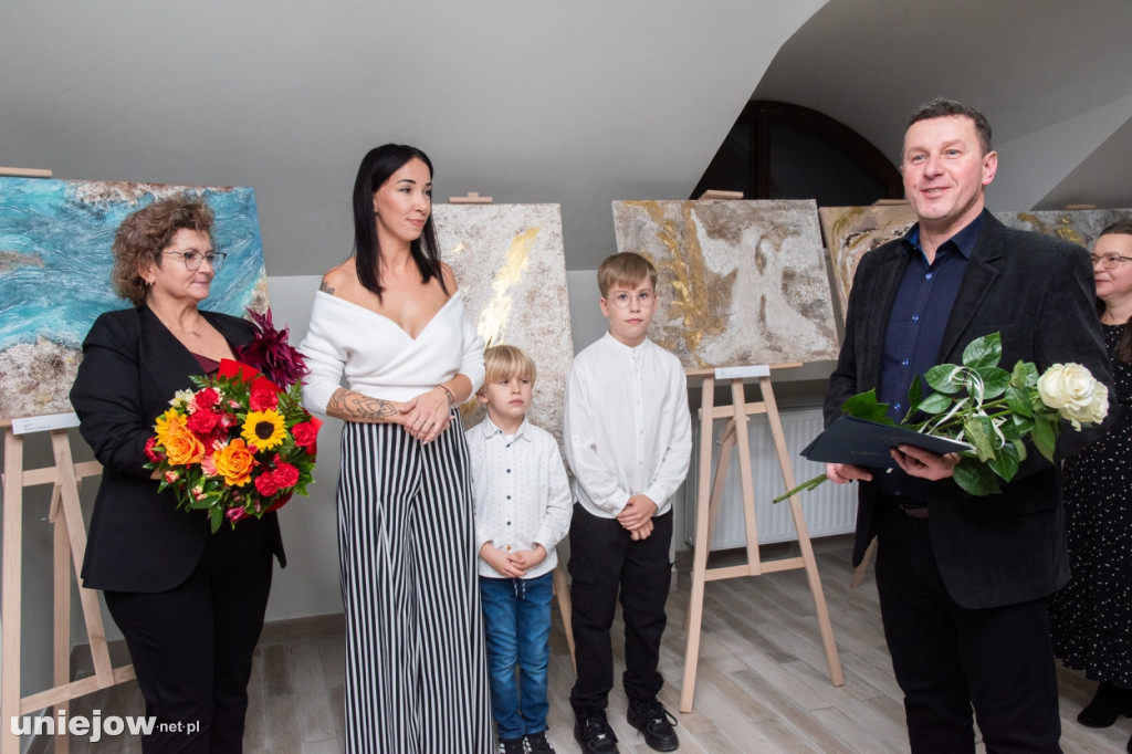 Wystawa Moniki Arkusz i Sabiny Kęcel w Uniejowie
