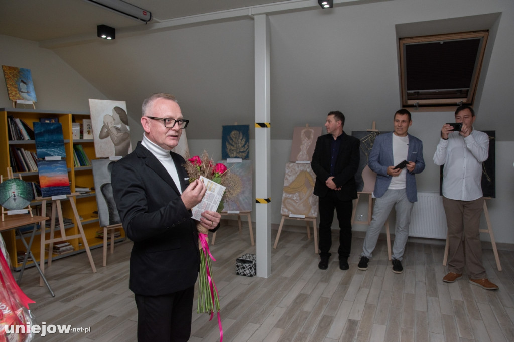 Wystawa Moniki Arkusz i Sabiny Kęcel w Uniejowie