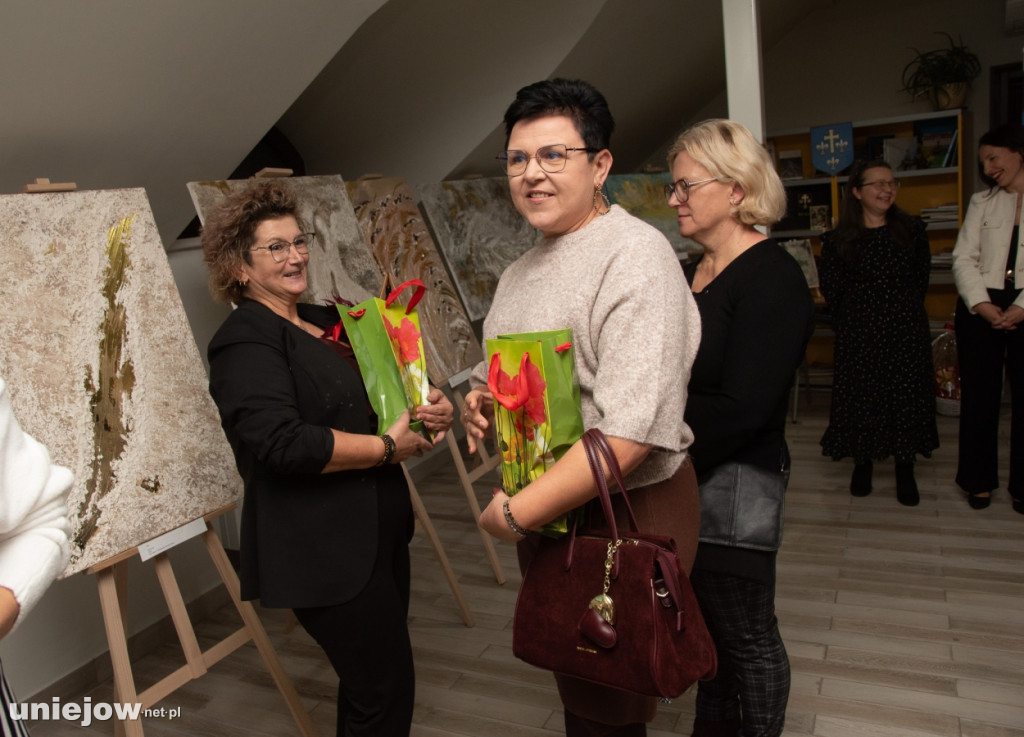 Wystawa Moniki Arkusz i Sabiny Kęcel w Uniejowie