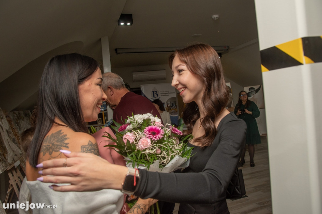 Wystawa Moniki Arkusz i Sabiny Kęcel w Uniejowie