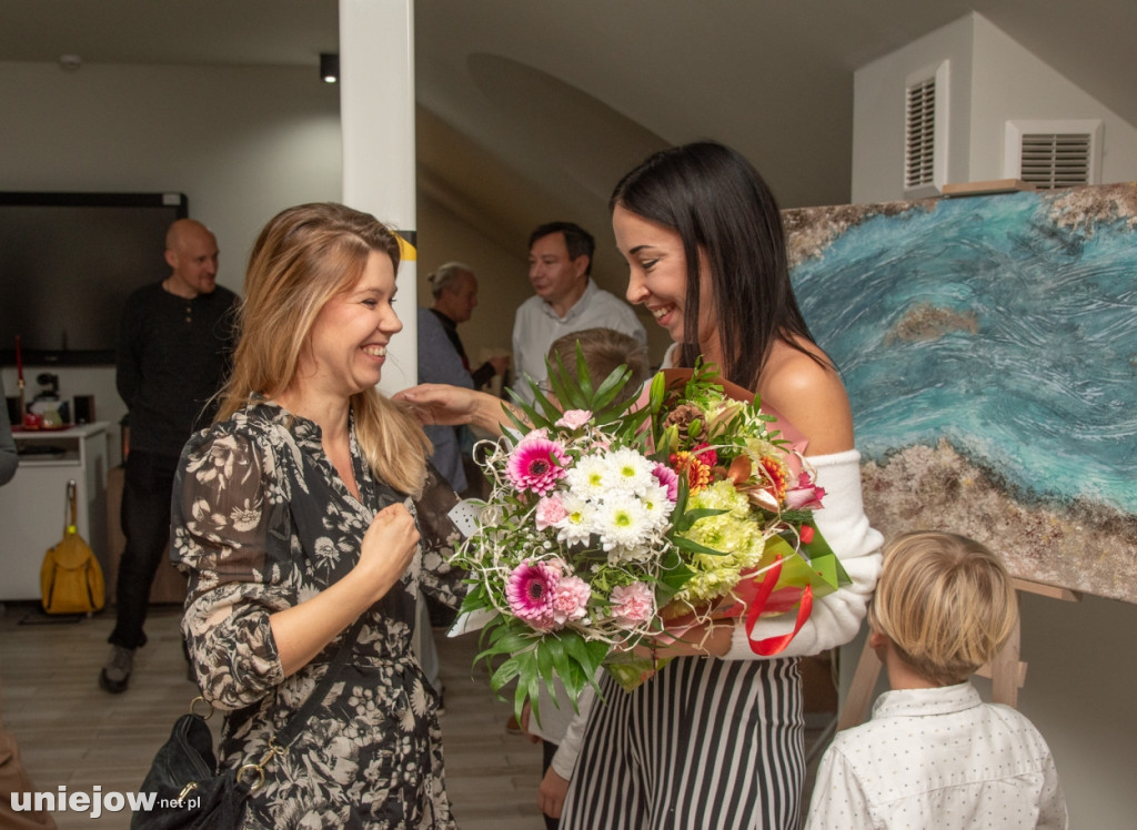 Wystawa Moniki Arkusz i Sabiny Kęcel w Uniejowie