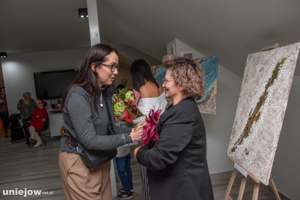 Wystawa Moniki Arkusz i Sabiny Kęcel w Uniejowie