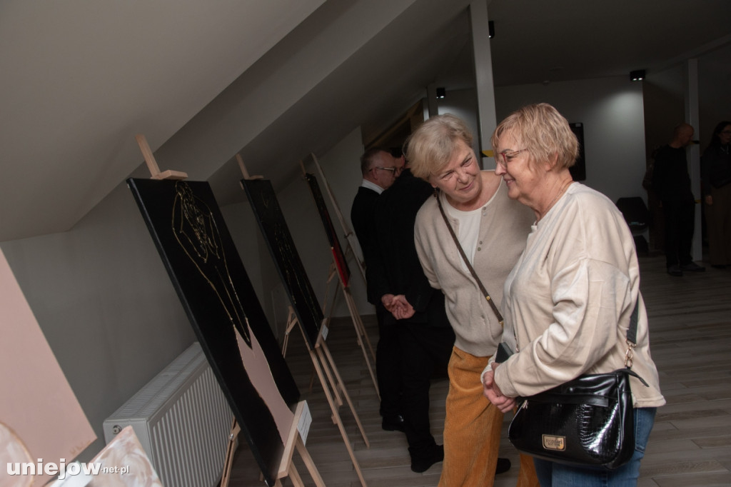 Wystawa Moniki Arkusz i Sabiny Kęcel w Uniejowie