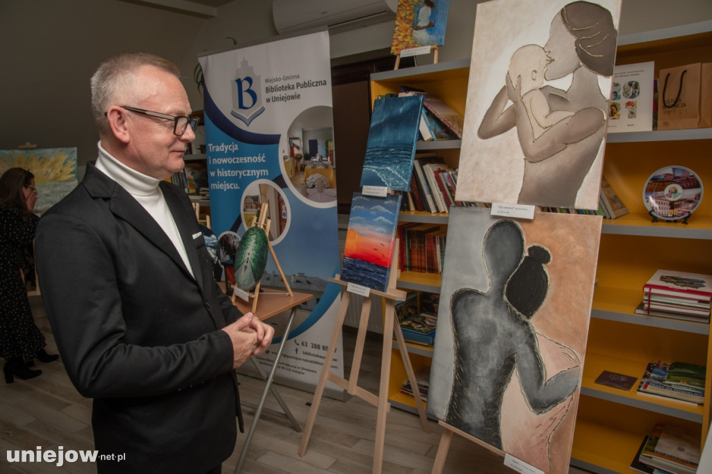 Wystawa Moniki Arkusz i Sabiny Kęcel w Uniejowie