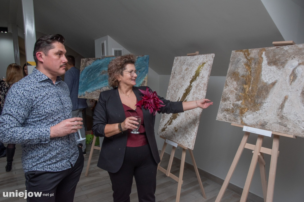 Wystawa Moniki Arkusz i Sabiny Kęcel w Uniejowie