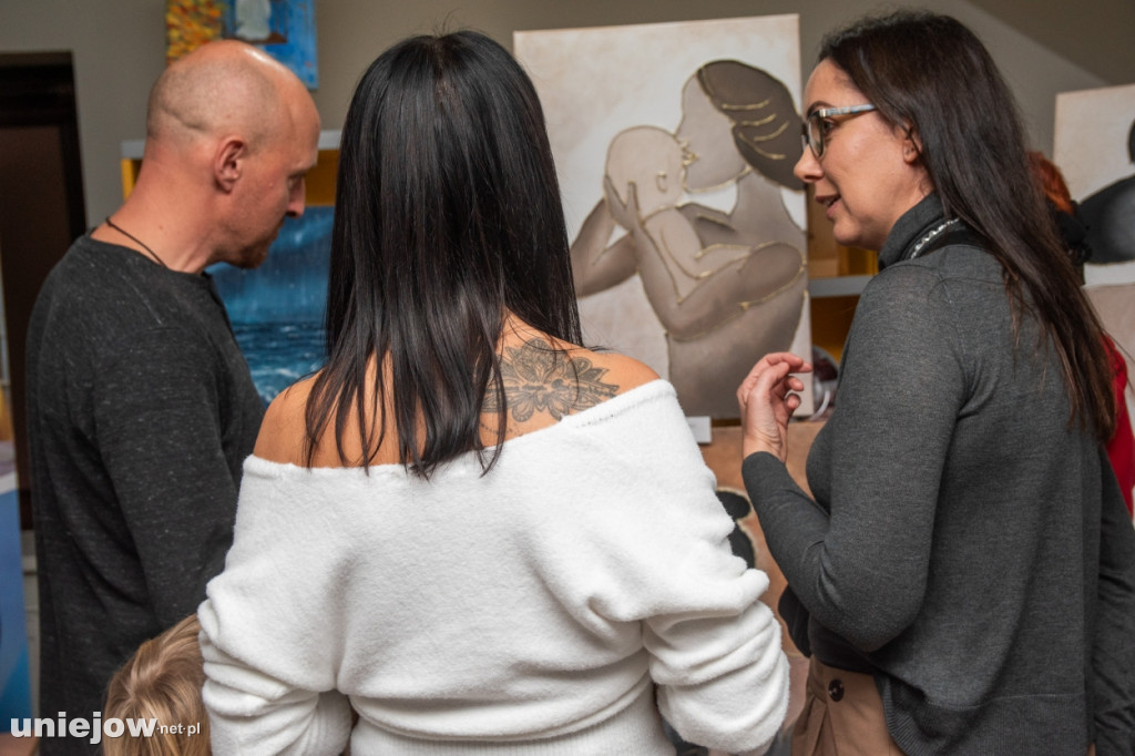 Wystawa Moniki Arkusz i Sabiny Kęcel w Uniejowie