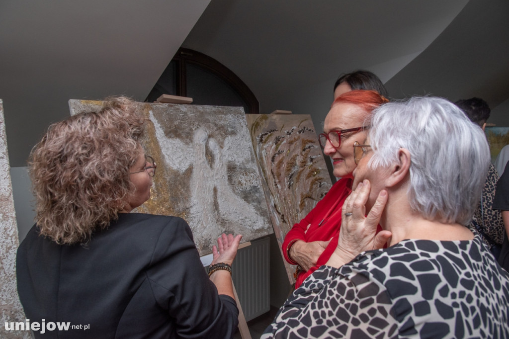 Wystawa Moniki Arkusz i Sabiny Kęcel w Uniejowie