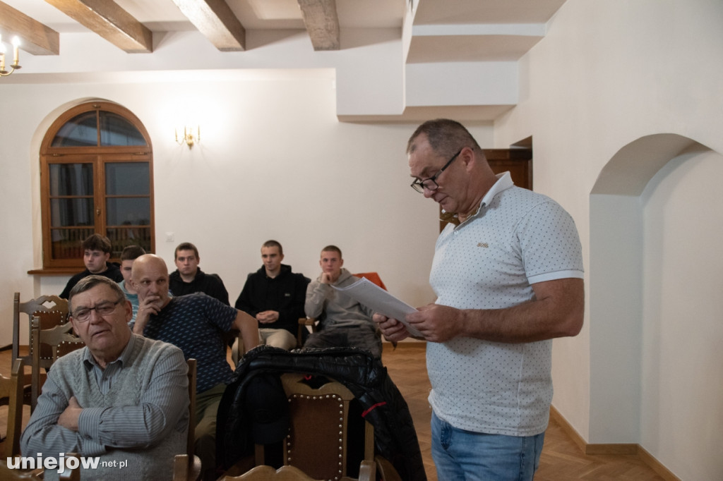 Zebranie sprawozdawczo-wyborcze wędkarzy w Uniejowie