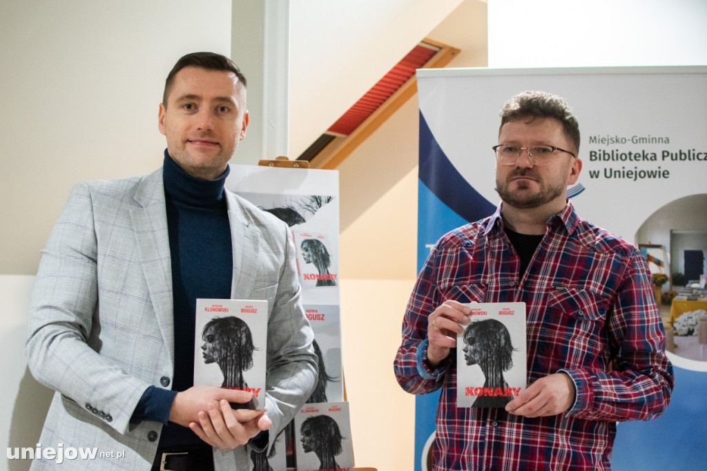 Klonowski i Bogusz  w Uniejowie na prapremierze nowej książki ,,Konary\'\'