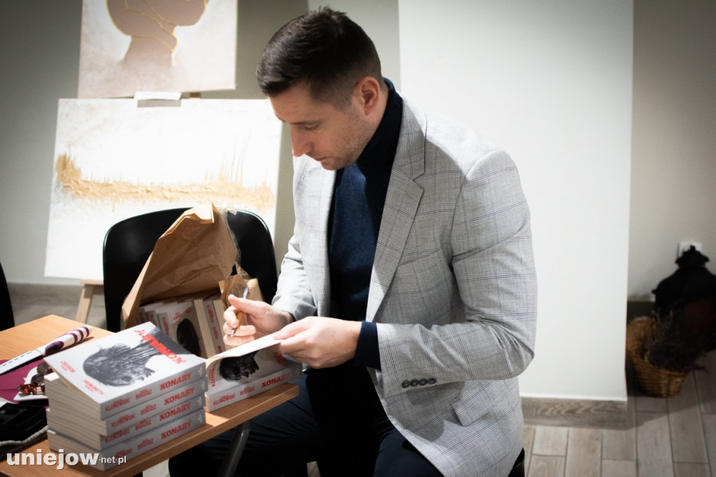 Klonowski i Bogusz  w Uniejowie na prapremierze nowej książki ,,Konary\'\'