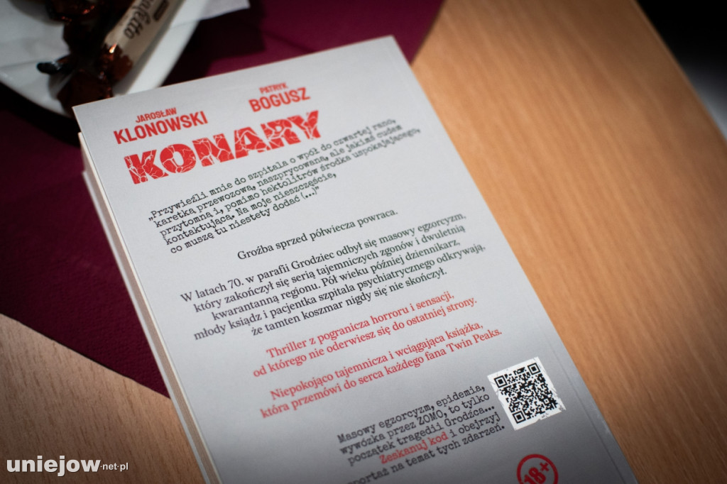 Klonowski i Bogusz  w Uniejowie na prapremierze nowej książki ,,Konary\'\'