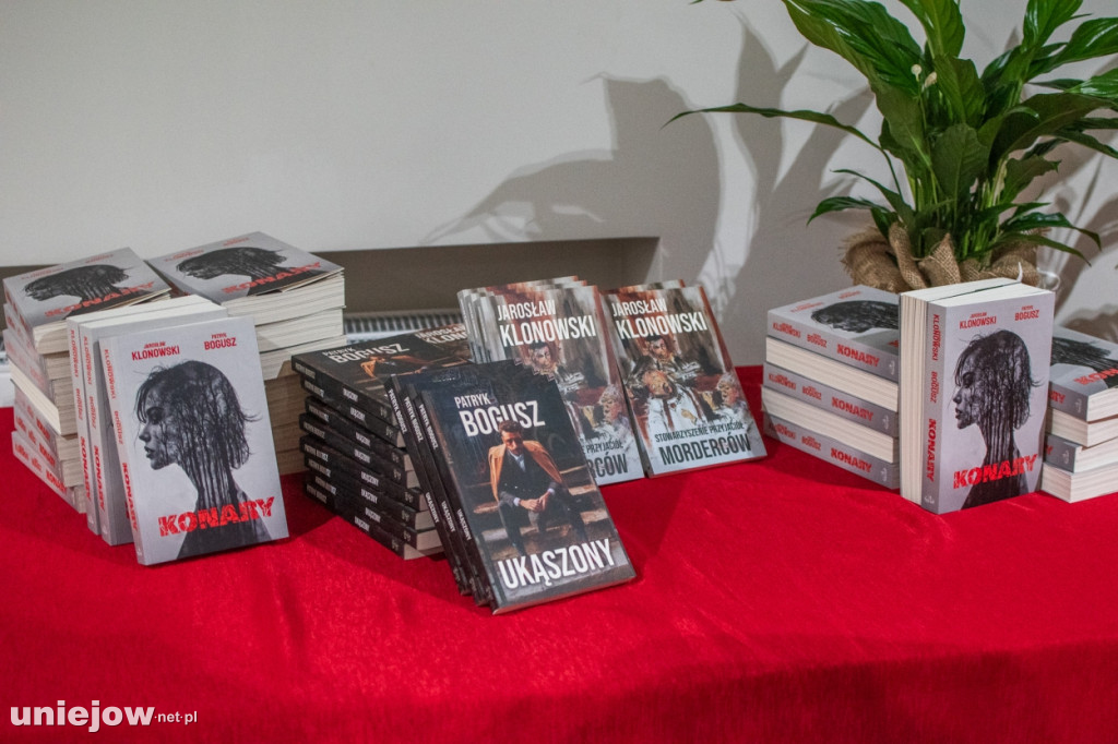 Klonowski i Bogusz  w Uniejowie na prapremierze nowej książki ,,Konary\'\'