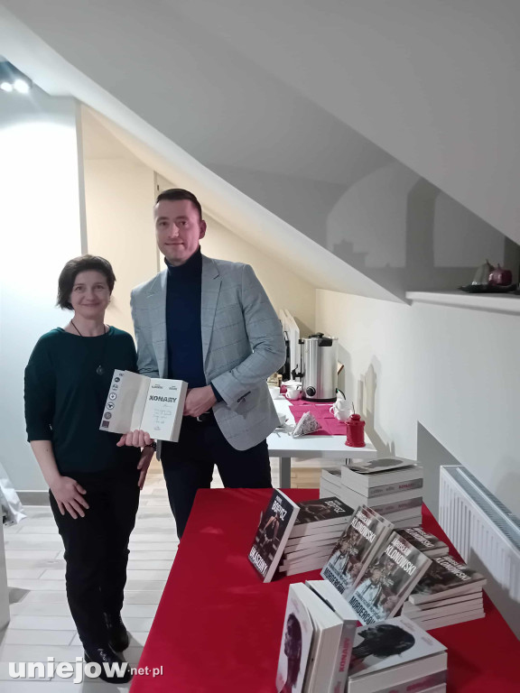 Klonowski i Bogusz  w Uniejowie na prapremierze nowej książki ,,Konary\'\'