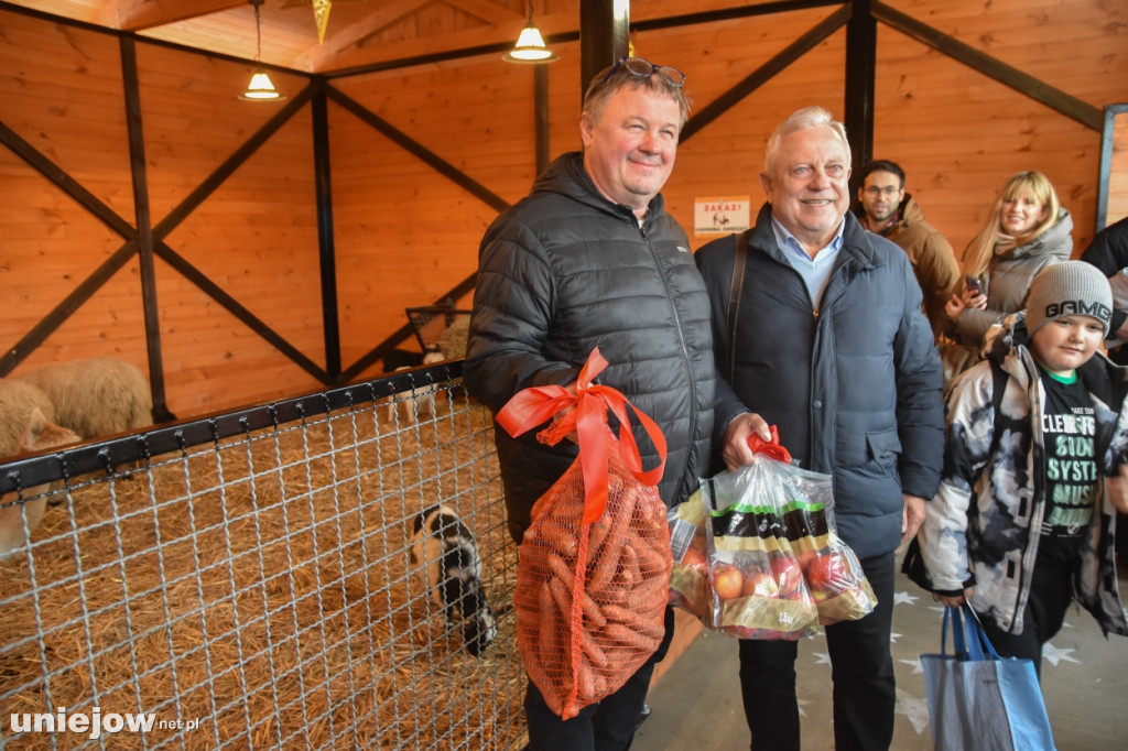 Żywa szopka w Zoo Borysew