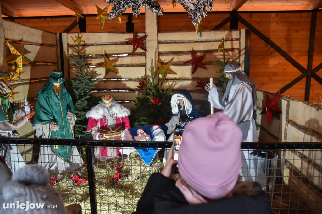 Żywa szopka w Zoo Borysew