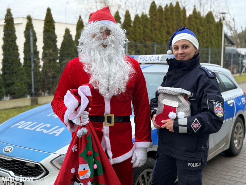 Policyjny Mikołaj znów na drogach powiatu