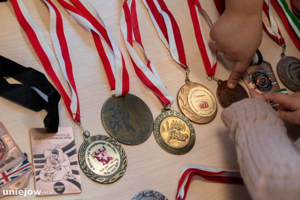 Tybura spotkał się z uniejowskimi przedszkolakami