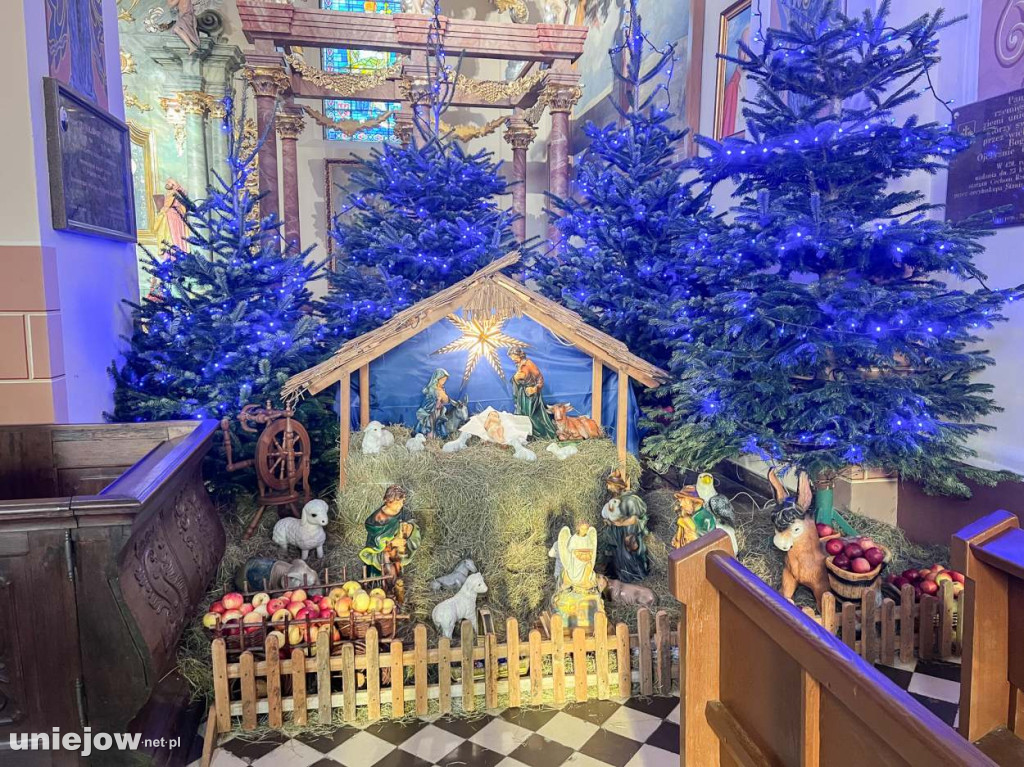 Jak wyglądają szopki betlejemskie w kościołach gminy Uniejów