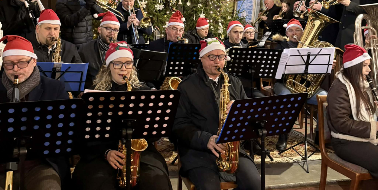 Band Uniejów świątecznie