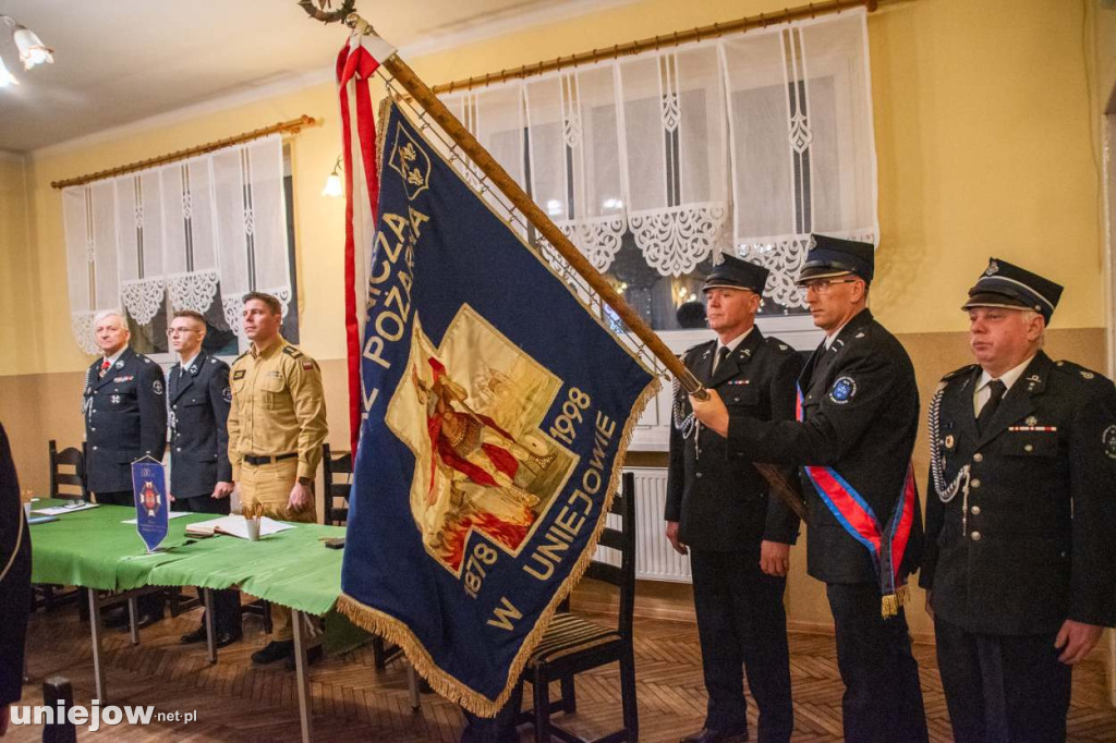 Strażacy z Uniejowa wybrali nowy zarząd