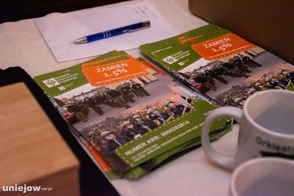 Koncert uniejowskiej orkiestry dętej w bazylice