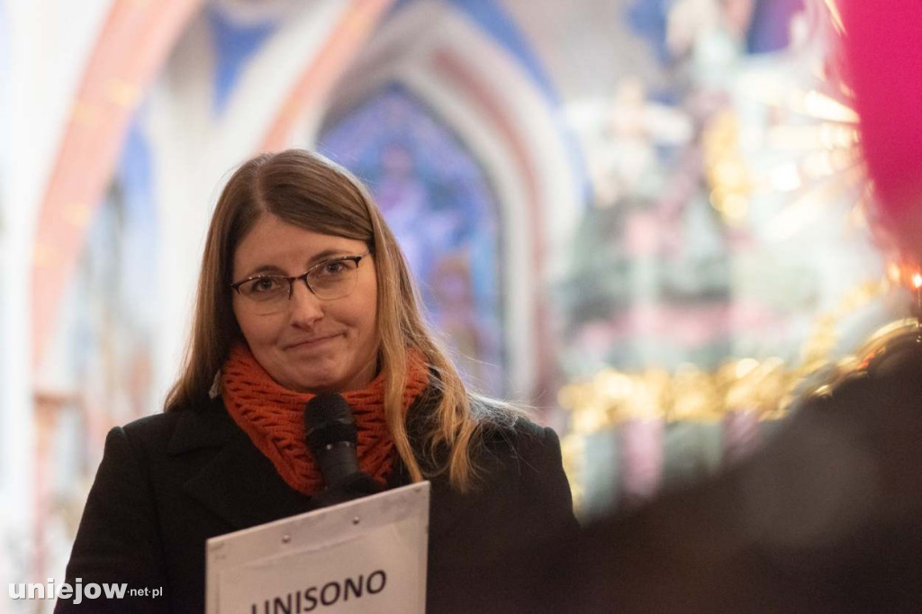 Koncert uniejowskiej orkiestry dętej w bazylice